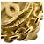 Boucles d'oreilles clips Chanel Gold - vue 7