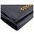 Portafoglio tri-fold Gucci in pelle nera - vista 3