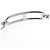 Hermès Pulseira de berloques Hermes em couro Swift Etoupe Gray - vista 3