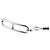 Hermès Pulseira de berloques Hermes em couro Swift Etoupe Gray - vista 4