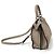 Fendi Peekaboo I See You Medium Handtasche aus grauem Leder - Ansicht 2