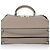 Fendi Peekaboo I See You Medium Handtasche aus grauem Leder - Ansicht 4