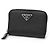 Prada Saffiano Triangle Coin Case