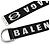 Cinturón Balenciaga D-Ring en negro y blanco - vista 4