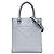 Prada Schultertasche aus grauem Leder
