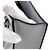 Prada Schultertasche aus grauem Leder - Ansicht 9