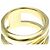 Tiffany & Co. Anello Zig Zag Oro Giallo 18K - vista 6