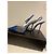 Autre Marque Saint Laurent Chica 115 PVC Slingback Pumps - Ansicht 7