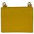 Cartera de cadena/hombro de piel Saffiano amarilla Prada - vista 2