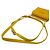 Cartera de cadena/hombro de piel Saffiano amarilla Prada - vista 6