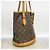 Louis Vuitton Monogram Bucket PM Tote Bag - view 2