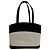 Borsa Tote Salvatore Ferragamo in tela e pelle nera - vista 2
