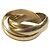 Anello Cartier Trinity Logo Triple Band in Oro 18K - vista 4