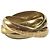 Anello Cartier Trinity Logo Triple Band in Oro 18K - vista 5