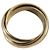 Anello Cartier Trinity Logo Triple Band in Oro 18K - vista 9