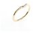 Autre Marque Anello agete in oro giallo K10 e diamanti