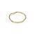 Autre Marque Anello agete in oro giallo K10 e diamanti - vista 3