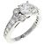 Cartier Ballerina Ring aus Platin Größe 9