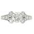 Cartier Ballerina Ring aus Platin Größe 9 - Ansicht 2