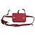 Hermès Belt Pouch in red vintage 1996 courcevel leather - view 2