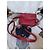 Hermès Belt Pouch in red vintage 1996 courcevel leather - view 4