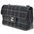 Chanel Vintage Square Stitch CC Flap Quilted Calfskin Small - vista 3