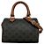 Borsa Boston Céline Marrone in Pelle e PVC
