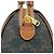 Borsa Boston Céline Marrone in Pelle e PVC - vista 6