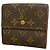 Carteira Louis Vuitton castanha tri-fold