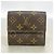 Carteira Louis Vuitton castanha tri-fold - vista 9