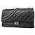 Bolso de hombro Chanel de piel negra