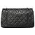 Bolso de hombro Chanel de piel negra - vista 14