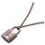 Colar com pingente Louis Vuitton Silver Lockit Learn