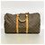 Keepall Borsa Boston Louis Vuitton Marrone - vista 13