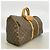 Keepall Borsa Boston Louis Vuitton Marrone - vista 2
