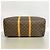 Keepall Borsa Boston Louis Vuitton Marrone - vista 3