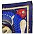 Pañuelo de seda Hermès Swing Carre 90 en azul - vista 4