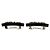 Set di fermagli per capelli Miu Miu Black Barrette Hairpin Set - vista 4