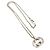 Colgante de eslabones de cadena Interlocking G grabado Gucci Sterling Silver Large