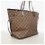 Borsa Tote Louis Vuitton Damier Neverfull MM N51105 Ebene - vista 2