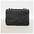 Chanel Schultertasche aus schwarzem Lammleder - Ansicht 9