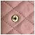 Portafoglio tri-fold Chanel in pelle caviar matelassé rosa - vista 6