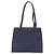 Borsa Tote Loewe in pelle blu navy