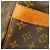 Sac Boston Louis Vuitton Monogram Keepall Bandoulière 60 - vue 12