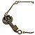 Bracciale con ciondolo motivo Double G e chiave GUCCI