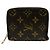 Louis Vuitton Monogram Agenda Mini Zip Bi-fold Wallet