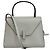 Bolso bandolera Valextra de piel en blanco