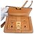 Bolso de hombro de cuero MCM Visetos Monogram - vista 6