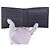 Portafoglio bi-fold Gucci Gray GG Supreme - vista 5