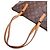 Saco Louis Vuitton Cabas Mezzo M51151 Monogram em couro - vista 3